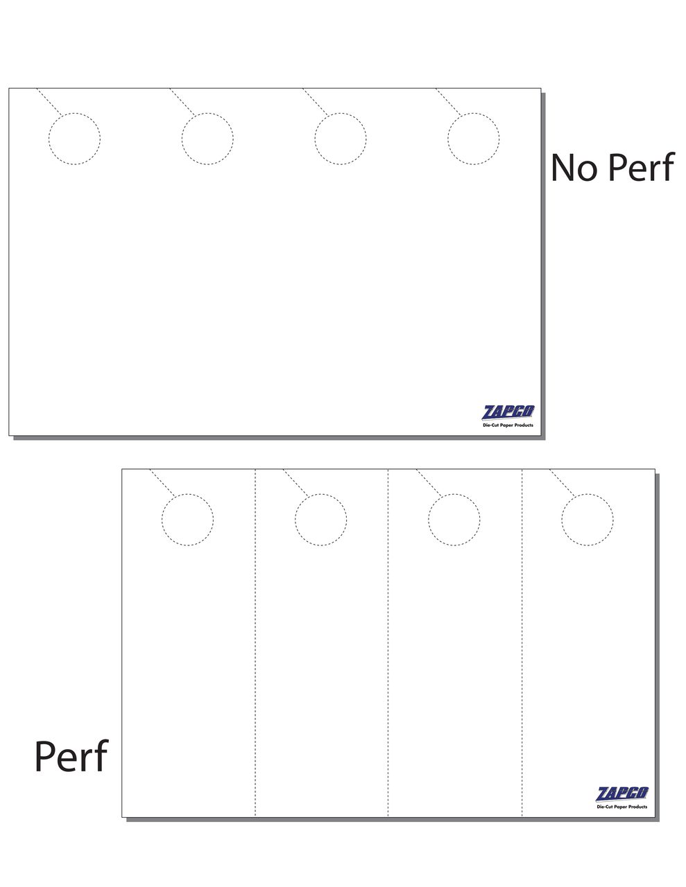 REVLAR Die-Cut Door Hangers 3 Up (500 Sheets), RELYCO